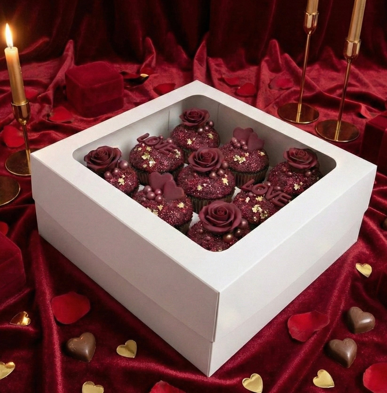 EGE CONCEPT LİFE-9 lu CUPCAKE KUTUSU 25x25x10