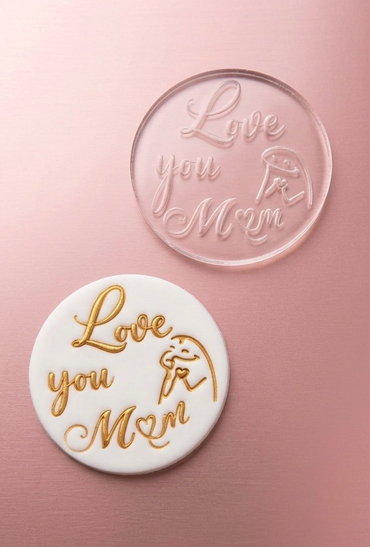 EGE CONCEPT LİFE-BASKI KALIBI LOVE YOU MOM  