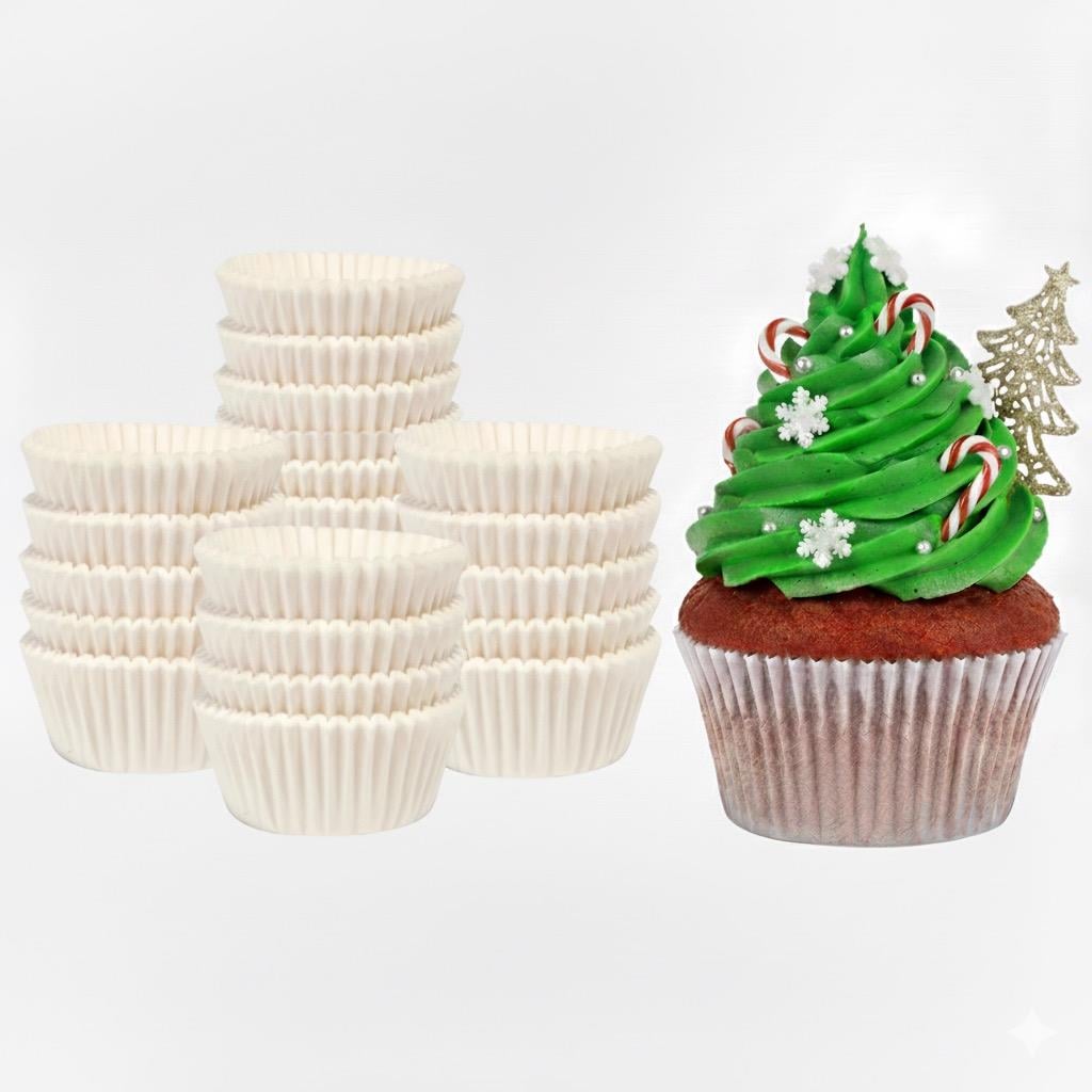 Cupcake Beyaz Kapsül 50x40 ( 500 lu paket ) NO: 5