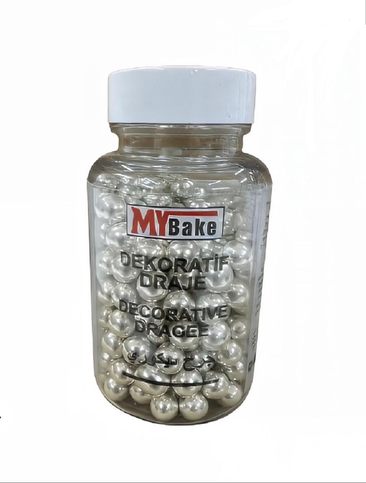 Gümüş muncuq draje No:4 100 qr