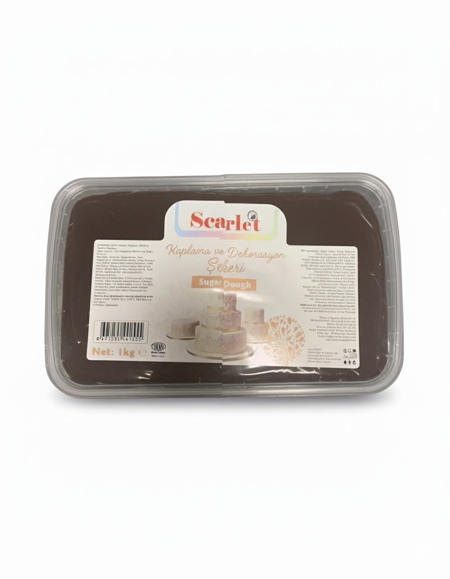 Şeker hamuru KAHVERENGİ 1 KG 