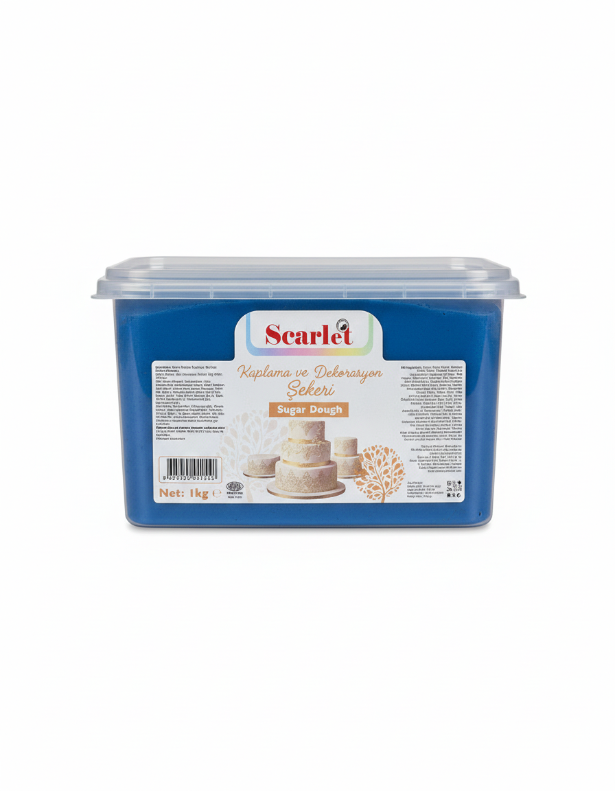Şeker hamuru MAVİ 1 KG 