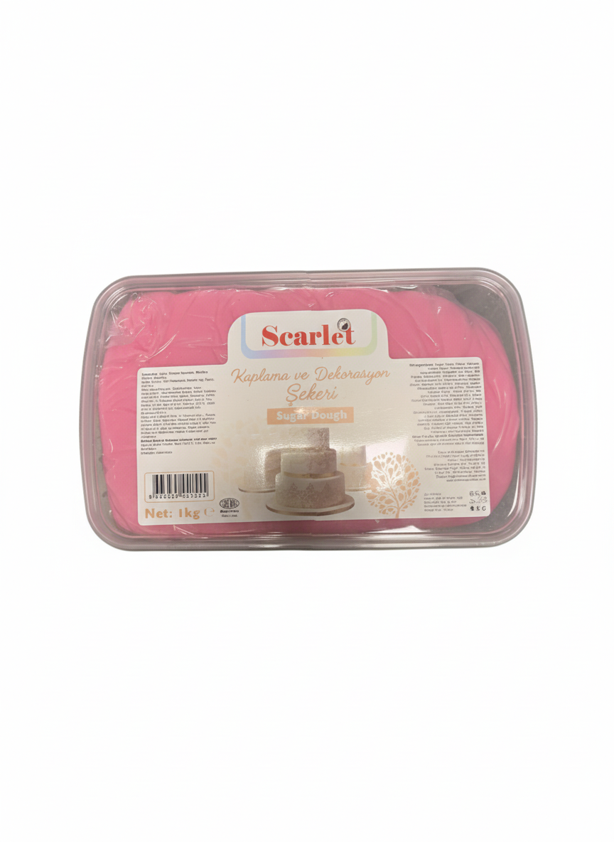 Şeker hamuru PEMBE 1 KG 