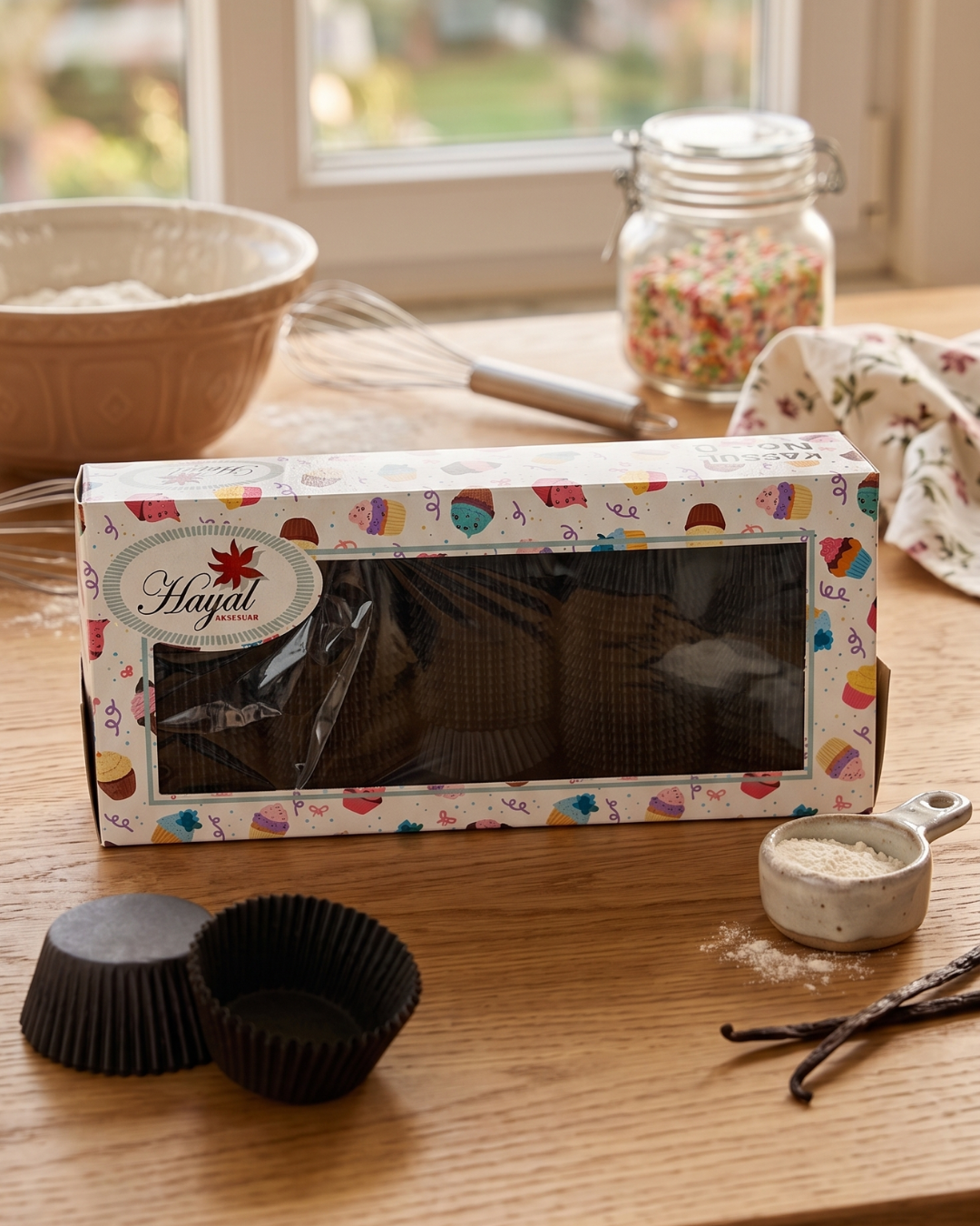 Hayal-Cupcake ve Muffin Kağıt Kalıbı No: 0 Minik Boy - Hayal Aksesuar (Yaklaşık 1250 Adet)