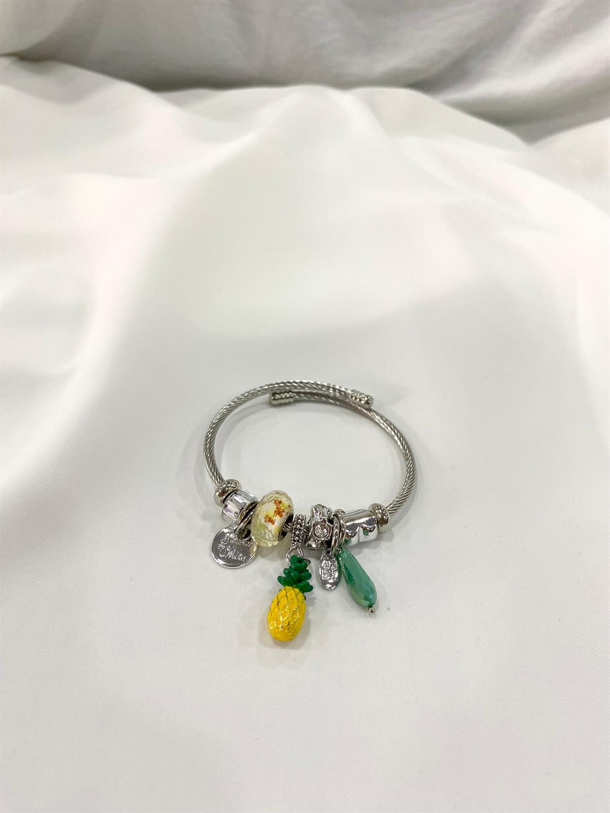 ANANAS CHARMLI SİLVER PANDORA