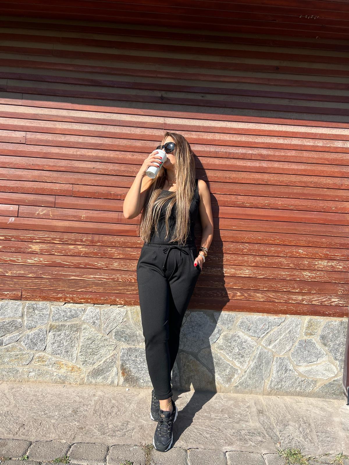 PAÇASI KATLAMALI EŞOFMAN ALTI