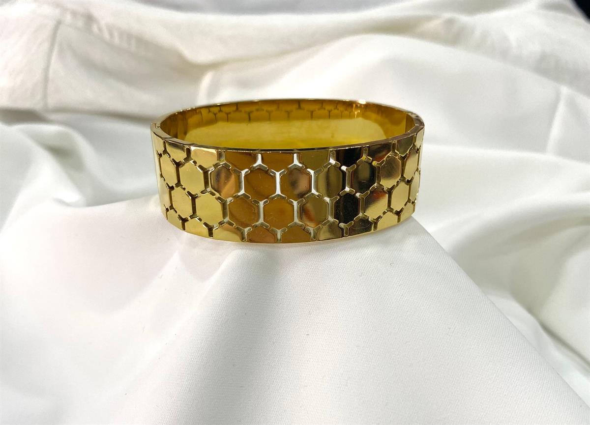 PETEK DESENLİ ÇELİK KELEPÇE