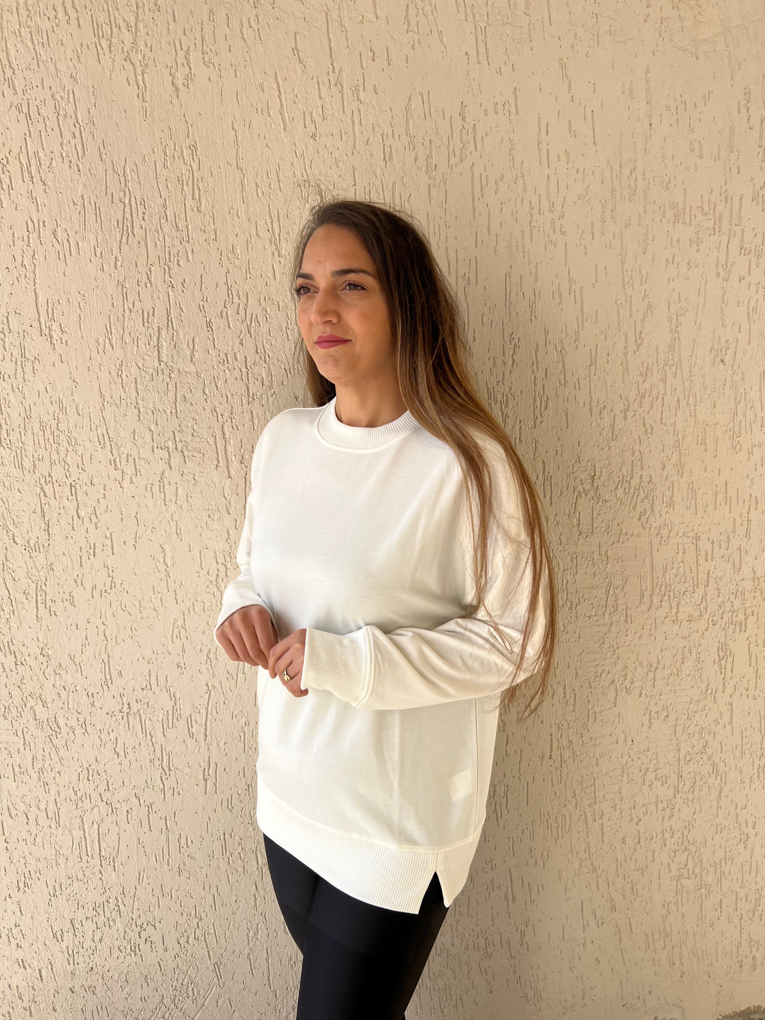 SWEAT BEYAZ