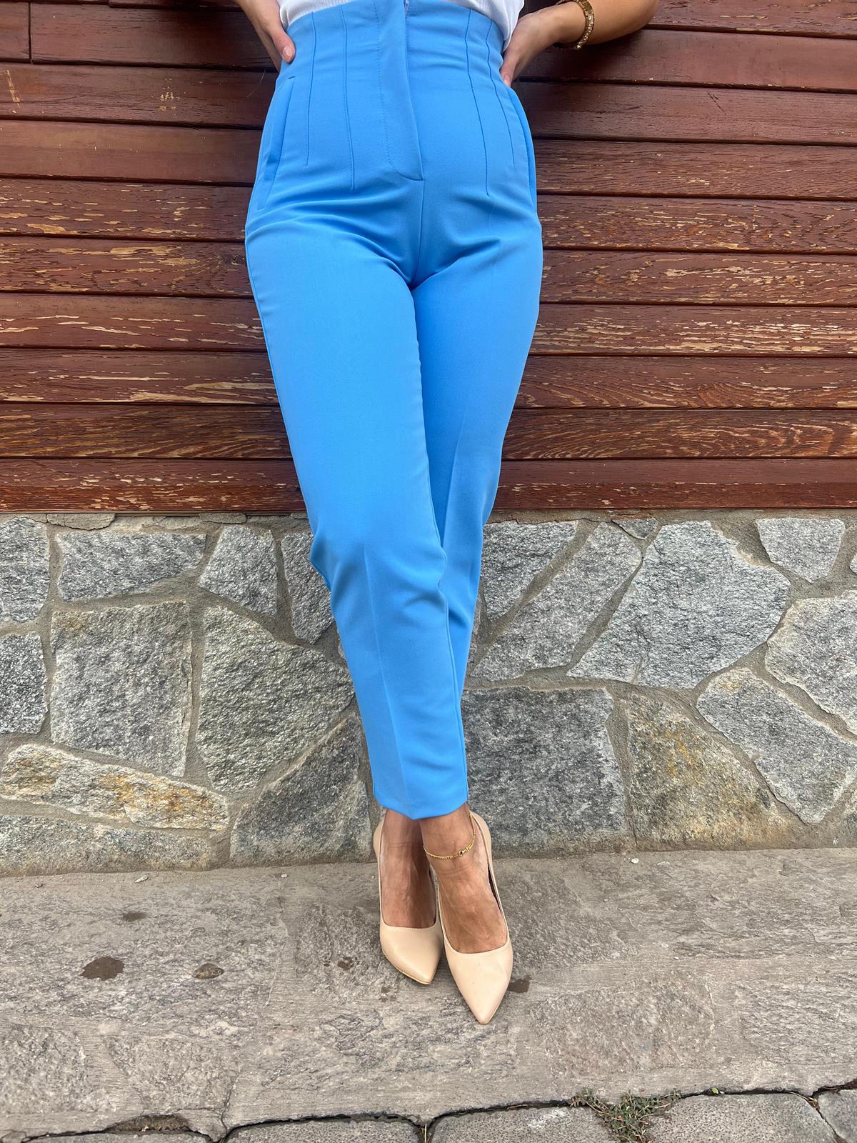 ZARA MODEL PANTOLON MAVİ