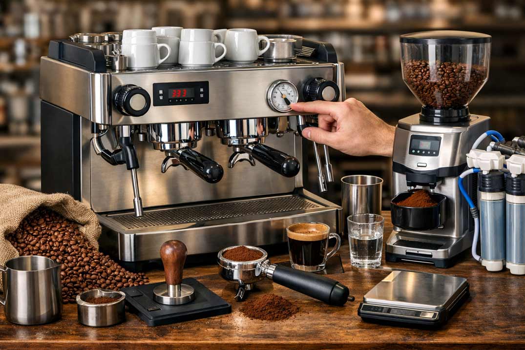 Endüstriyel Kahve Makinesi Seçerken Nelere Dikkat Edilmeli? (2026 Güncel Rehber)