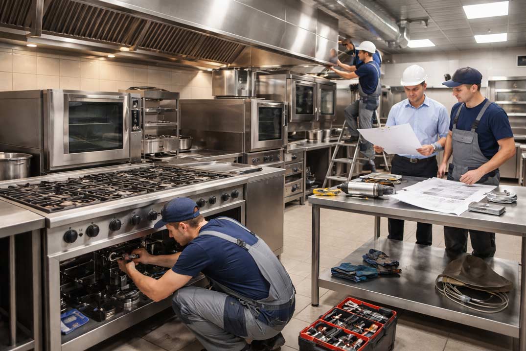 Endüstriyel Mutfak Kurulumu Nasıl Yapılır