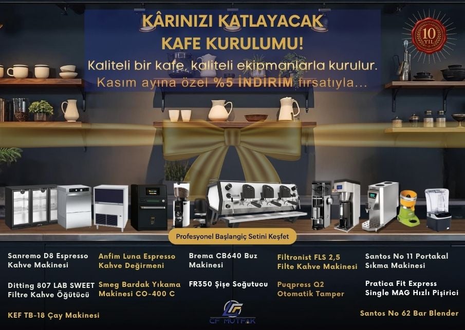Kârınızı Katlayacak Kafe Kurulumu: Bu Ekipmanlarla Başlayın!