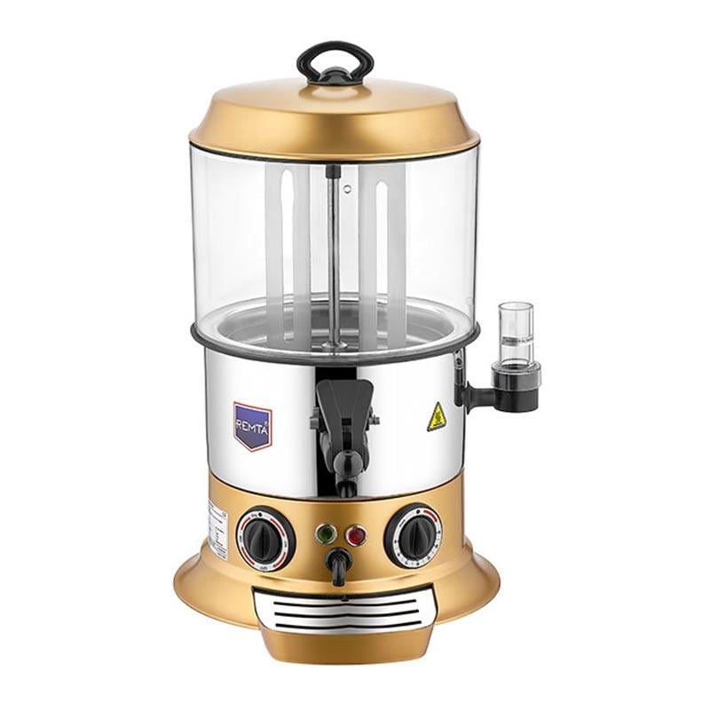Remta Sıcak Çikolata Ve Sahlep Makinesi, 9 Litre, Gold CS8