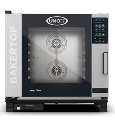 Unox 6 Tepsili Bakertop Plus Combi Elektrikli Patisseri  Dijital Fırın 40x60 cm XEBC-06EU-EPRM