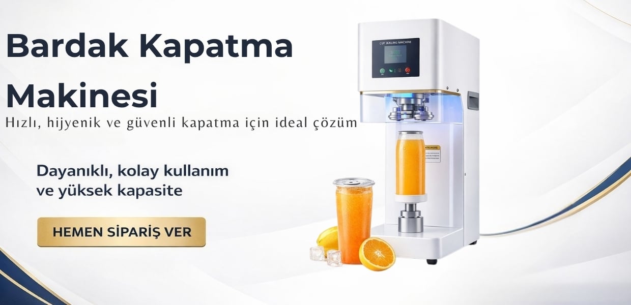 Bardak Kapatma Makinesi