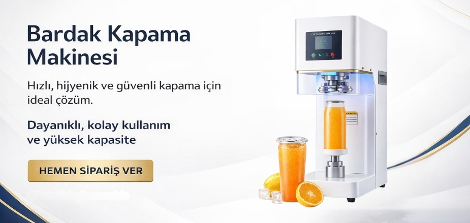 Bardak Kapatma Makinesi