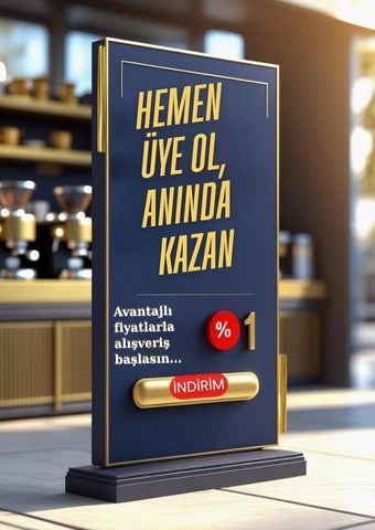 Üye Ol, Kazanmaya Başla