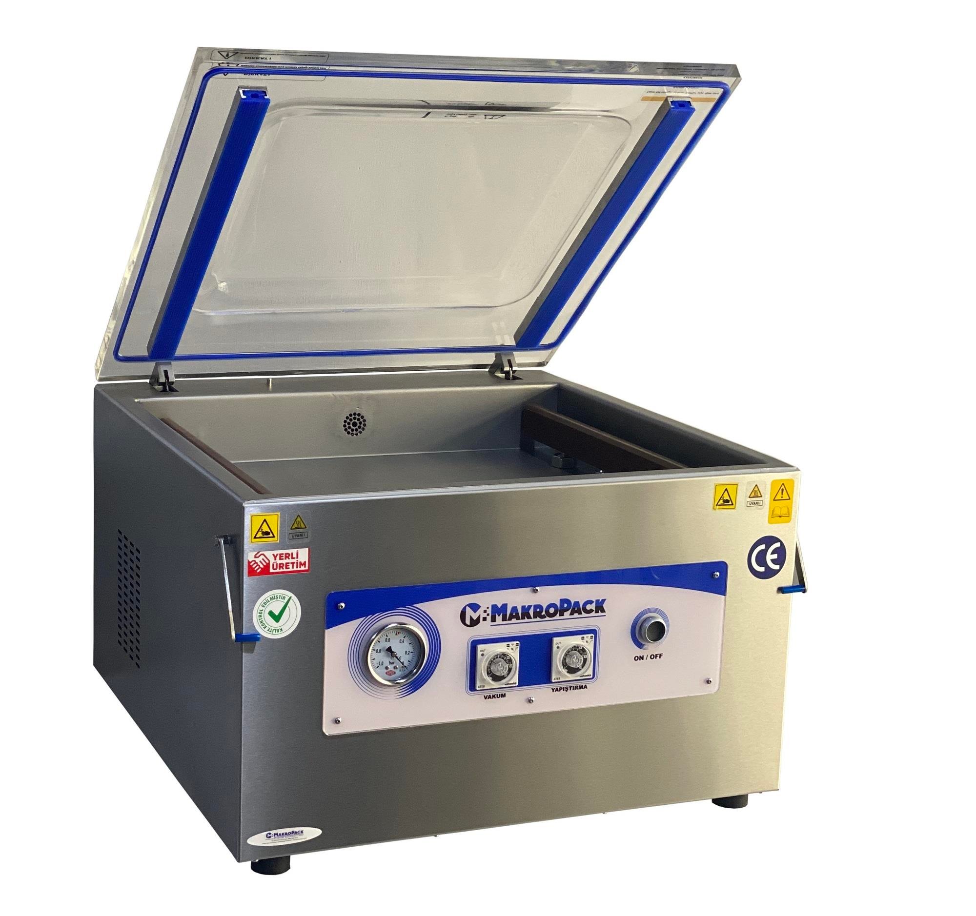 Makropack Vakum Makinesi 50+50 Cm Çift Çene MP-510-T2S