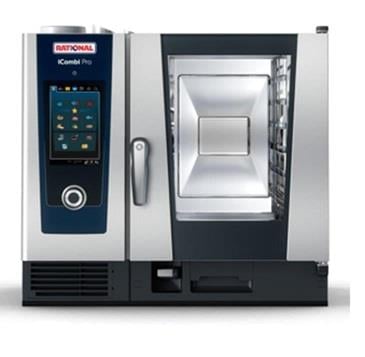 Rational iCombi Pro 6 Tepsili Gazlı Kombi Fırın, 6x1/1 ICP61G
