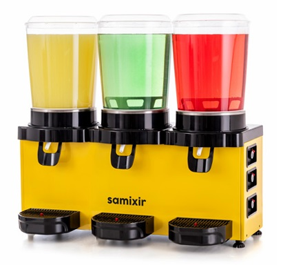 Samixir Üçlü Limonata ve Ayran Makinesi MMM30.AY