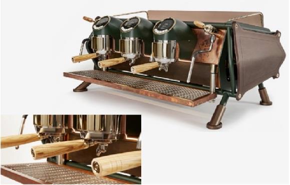 Sanremo Cafe Racer Custom Renegade 3 Gruplu Otomatik Dozaj Ayarlı Espresso Makinesi