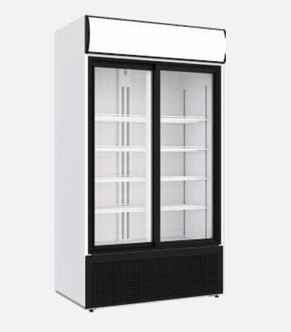 Şenocak Çift Sürgü Kapılı Dikey Şişe Soğutucu, S 900 DD Kanopili - Elektronik Termostatlı
