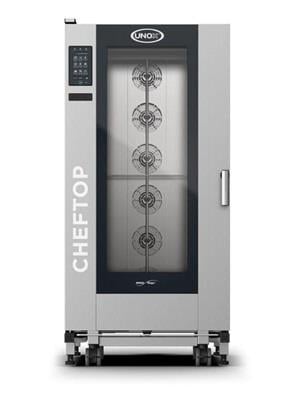 Unox Cheftop Plus Combi Konveksiyonlu Dijital Fırın 20 Tepsili GN 2/1 Gazlı XEVL-2021-GPRS