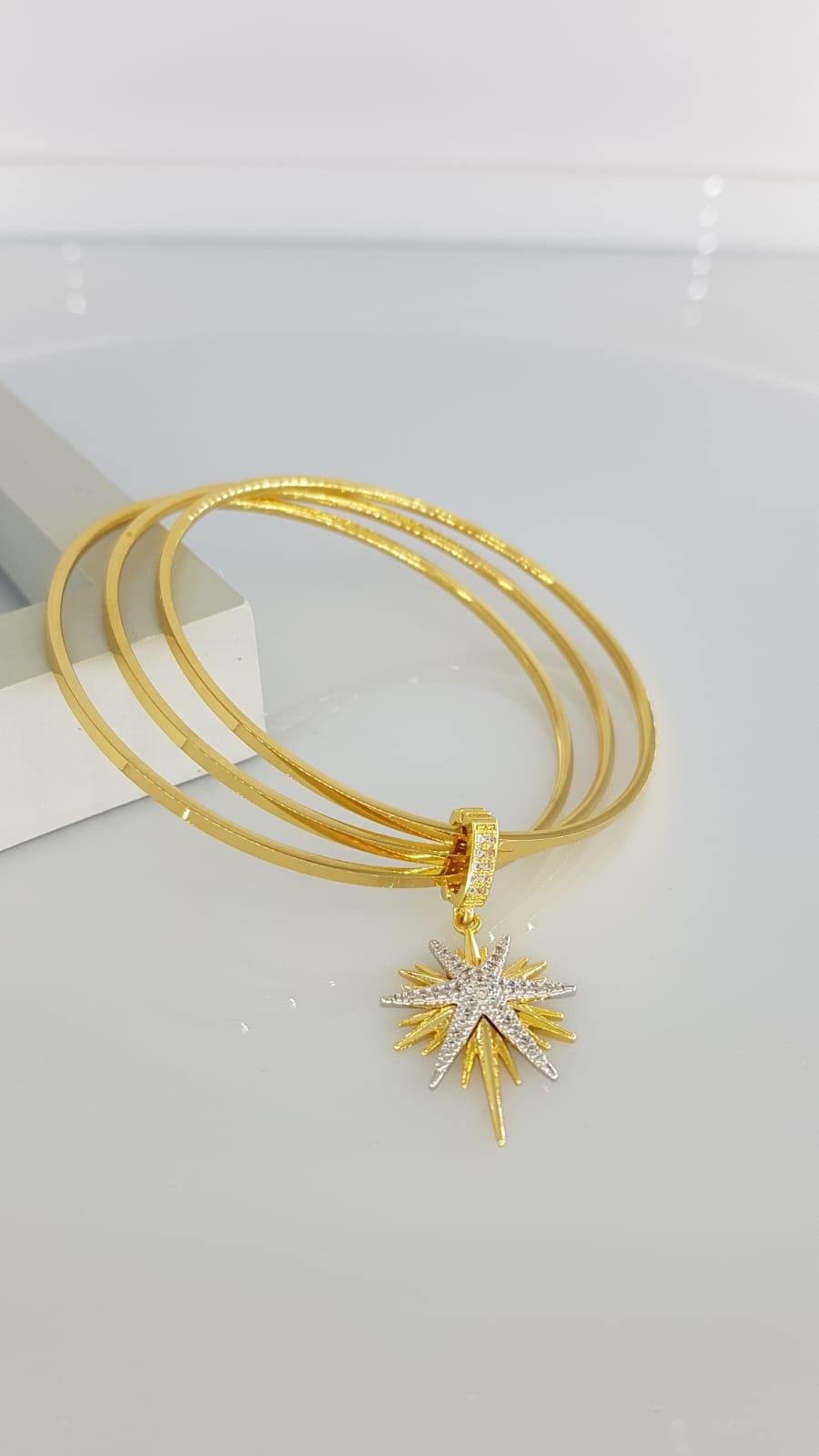 Kutup Yıldızı Charm Çelik BilezikKutup Yıldızı Charm Çelik Bilezik