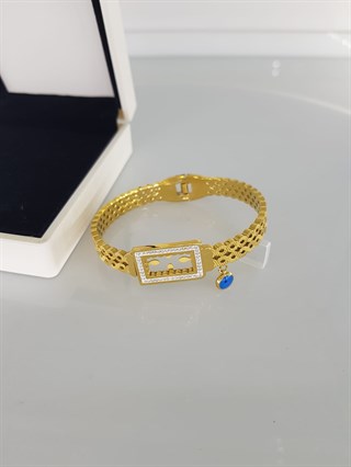 Gram Altın1 Gold Kadın Çelik KelepçeGram Altın1 Gold Kadın Çelik Kelepçe  Zarif ve Modern Tasarım