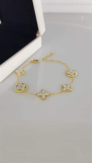 Marka Trend Gold Çelik BileklikMarka Trend Gold Çelik Bileklik kararmaz solmaz antialerjik hediye doğumgünü anneme hediye bayram takı