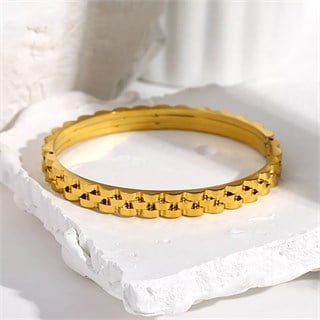 Roxxel Gold Kadın Çelik KelepçeRoxxel Gold Kadın Çelik Kelepçe  Zarif ve Modern Tasarım
