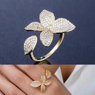 Zirkan Taşlı Ayarlanabilr YüzükZirkan Taşlı Ayarlanabilr Yüzük – Zarif ve Şık Kadın Takı Modeli