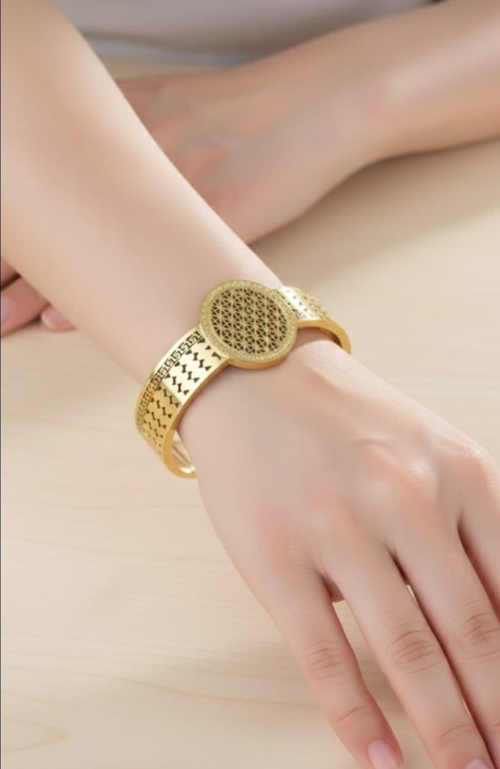 Sns103342Versace Çelik Kelepçe