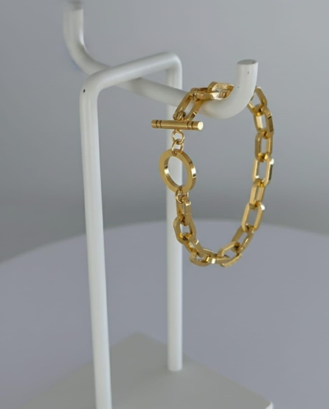 Sns40018414 Ayar Renk Çelik Bileklik