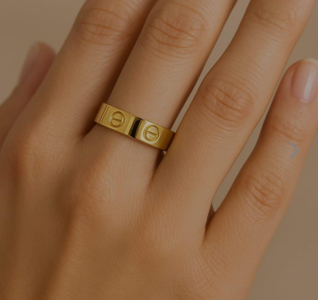 Sns700125Çelik Yüzük | Alyans