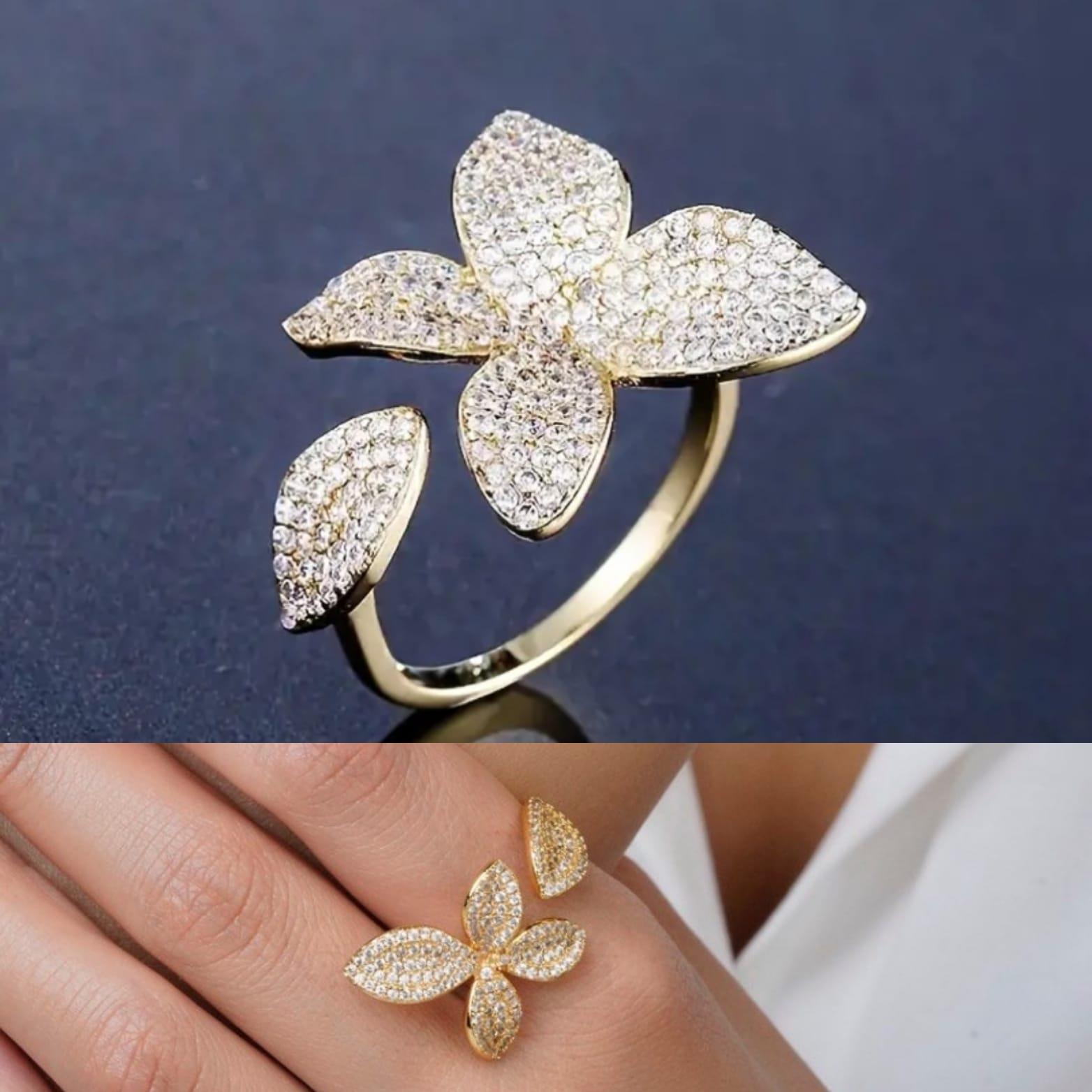 Zirkan Taşlı Ayarlanabilr YüzükZirkan Taşlı Ayarlanabilr Yüzük – Zarif ve Şık Kadın Takı Modeli