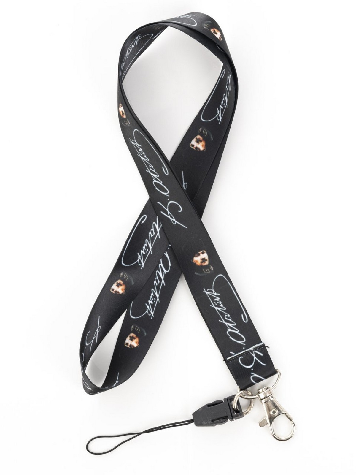 Atatürk Temalı Boyun İpi Kart Askısı