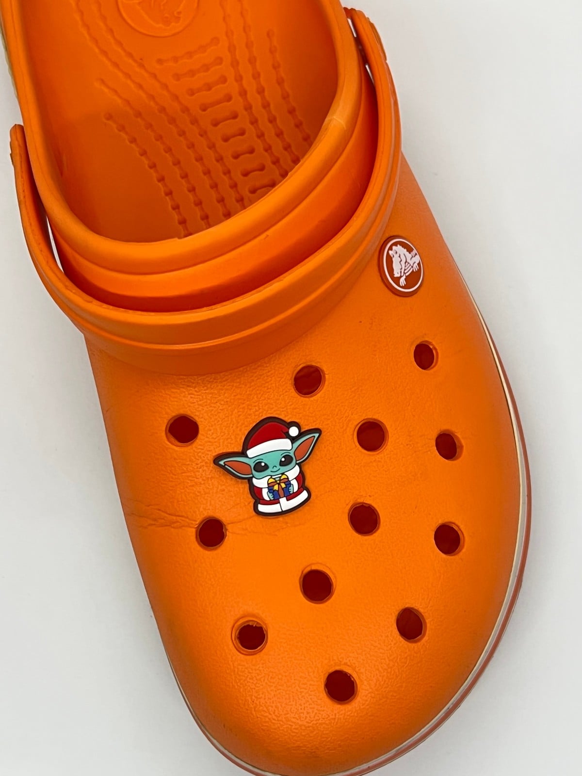 Baby Yoda Yılbaşı Temalı Temalı Jibbitz Crocs Terlik Süsü 