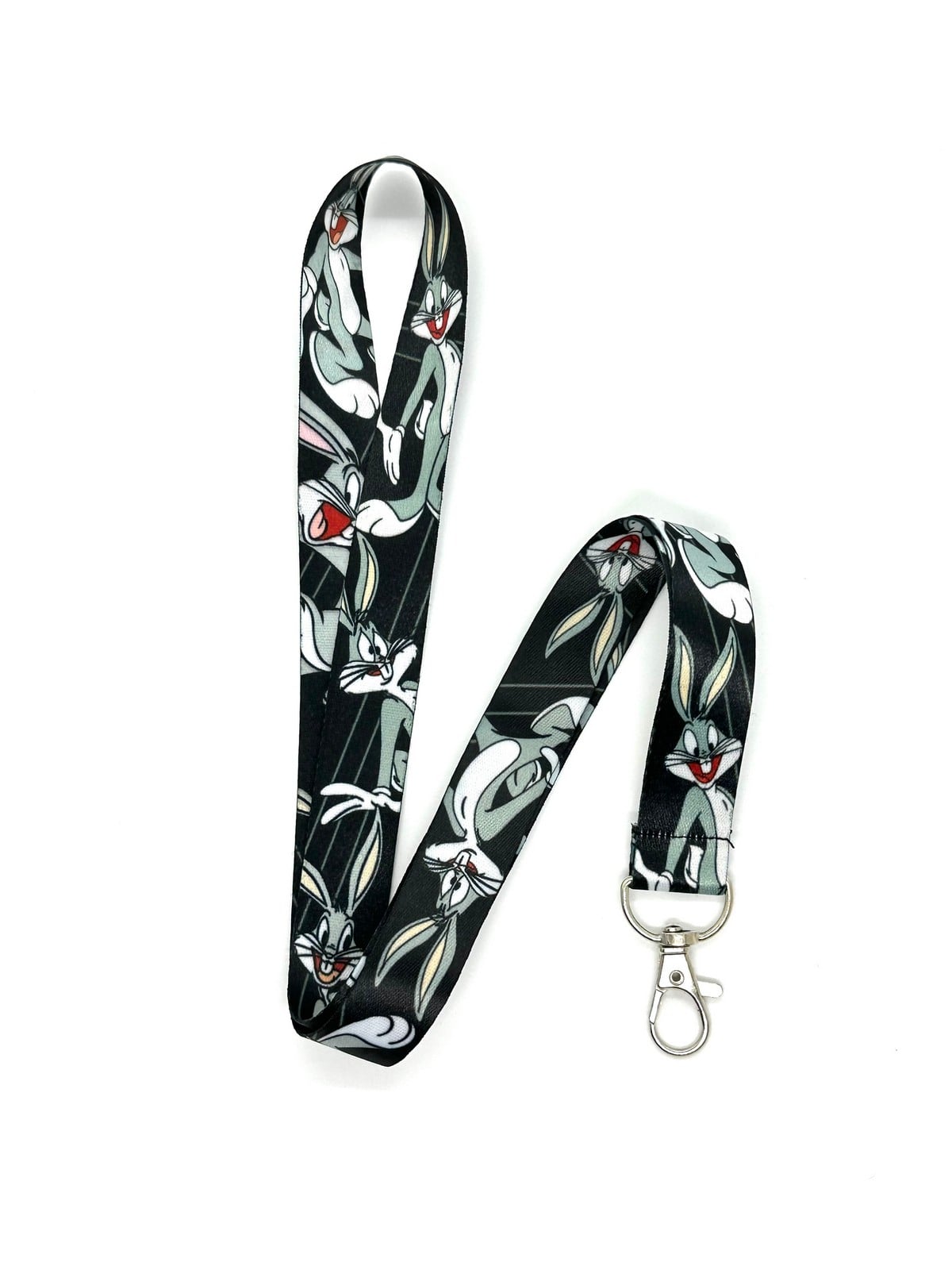 Bugs Bunny 2 Temalı Boyun İpi Kart Askısı