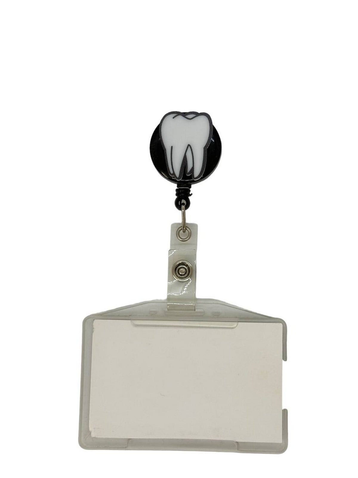 Diş Temalı Pleksi Baskılı Yoyo Kartlık Yoyo Yaka Kartlığı