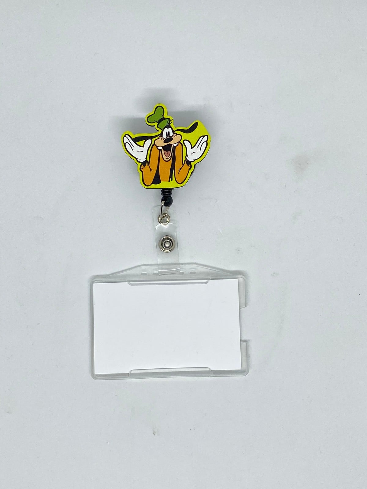 Goofy Temalı Yoyo Kartlık Yoyo Yaka Kartlığı 