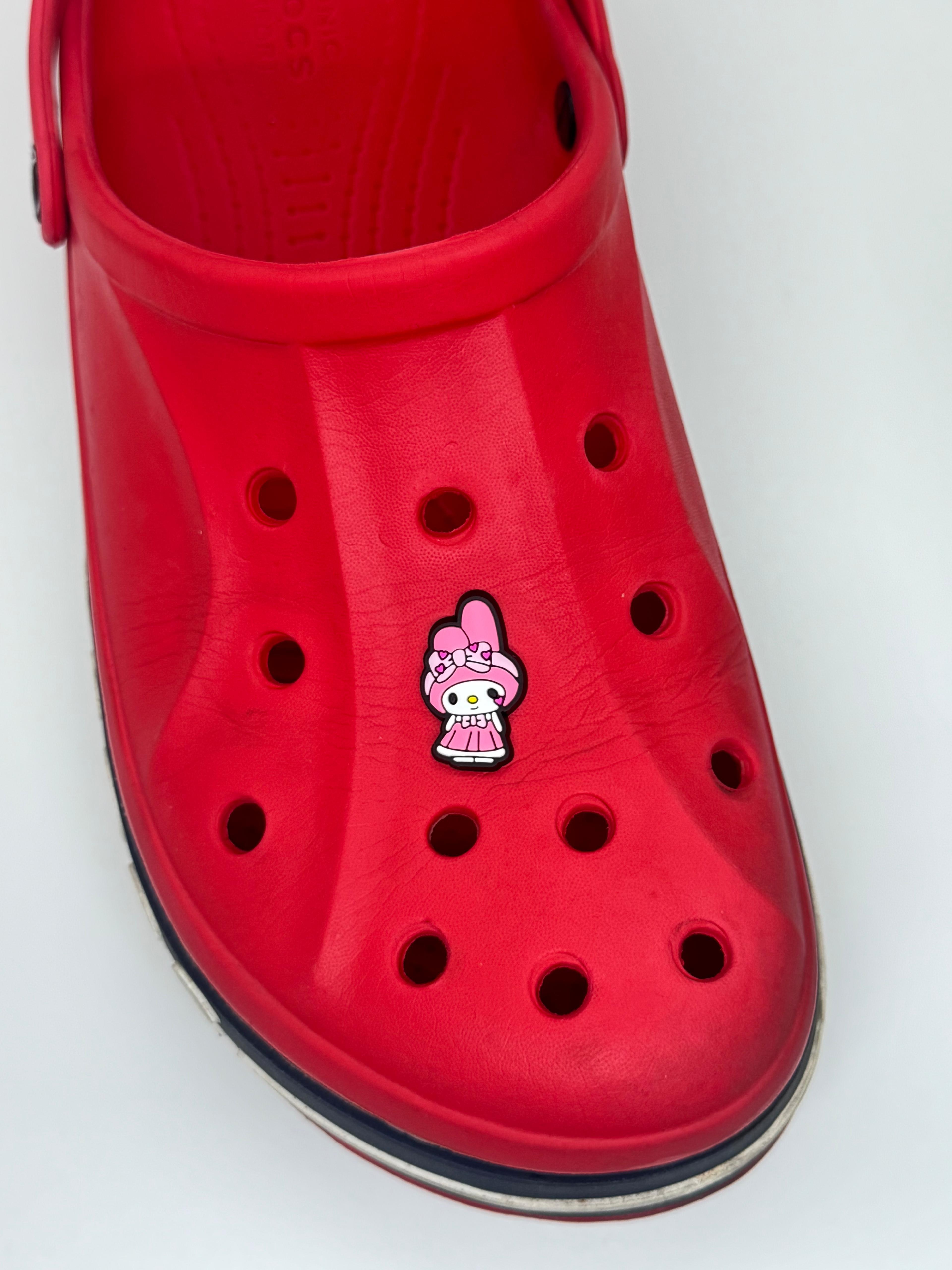 Hello Kitty My Melody 2 Temalı Jibbitz CrocsTerlik Süsü