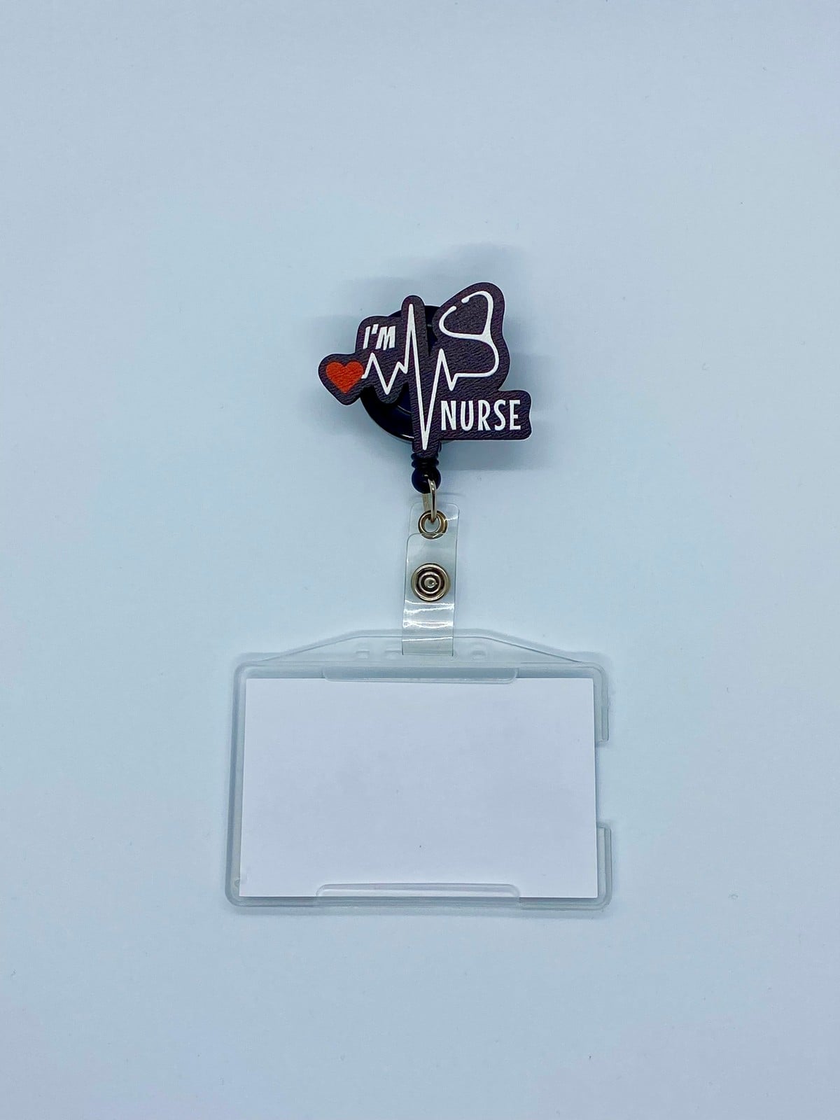 I’m Nurse Temalı Yoyo Kartlık Yoyo Yaka Kartlığı