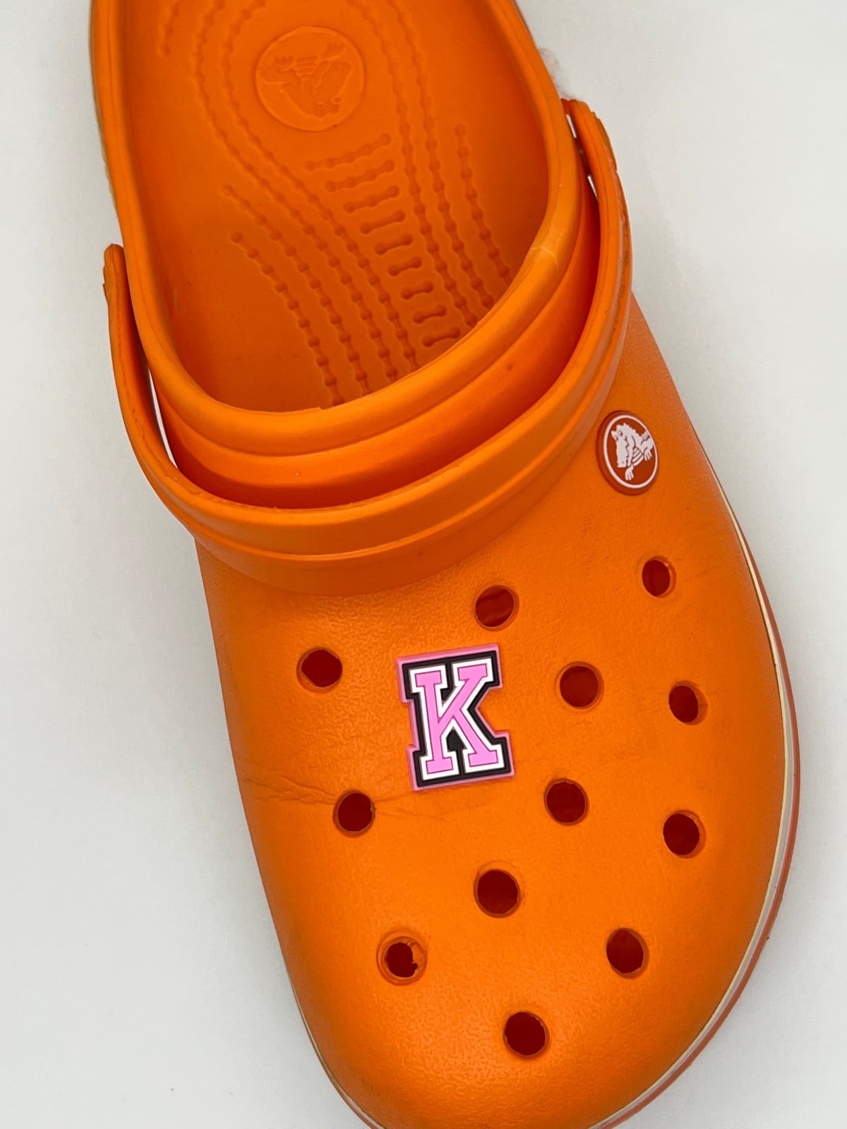 K Harfi Temalı Temalı Jibbitz Crocs Terlik Süsü