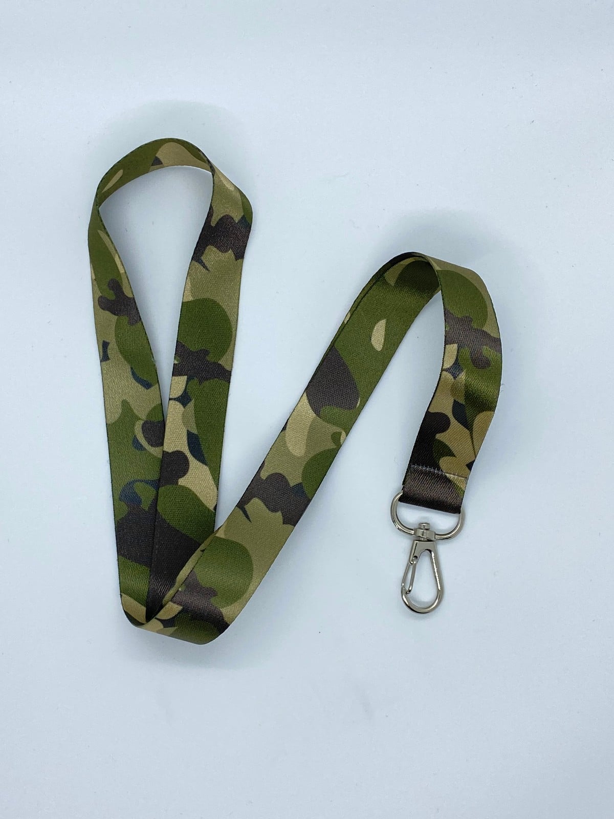 Kamuflaj Temalı Boyun İpi Kart Askısı