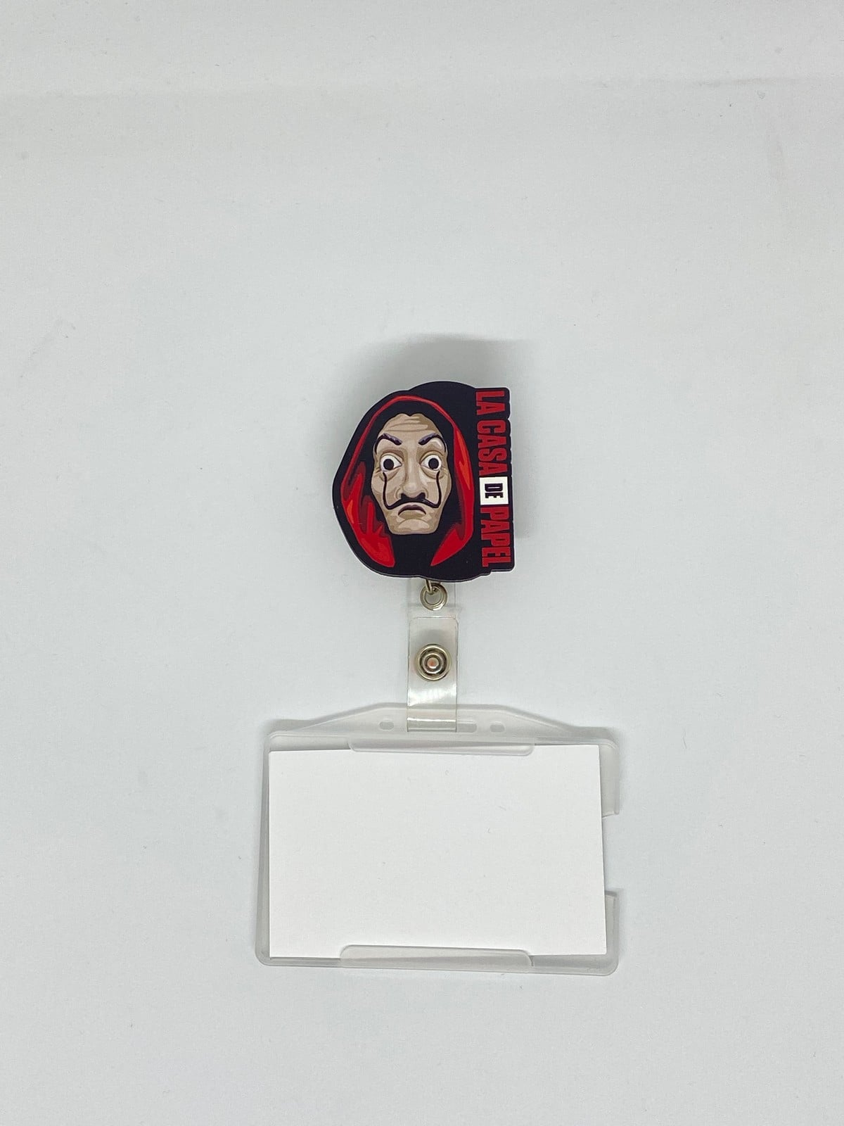 La Casa De Papel Temalı Yoyo Kartlık Yoyo Yaka Kartlığı