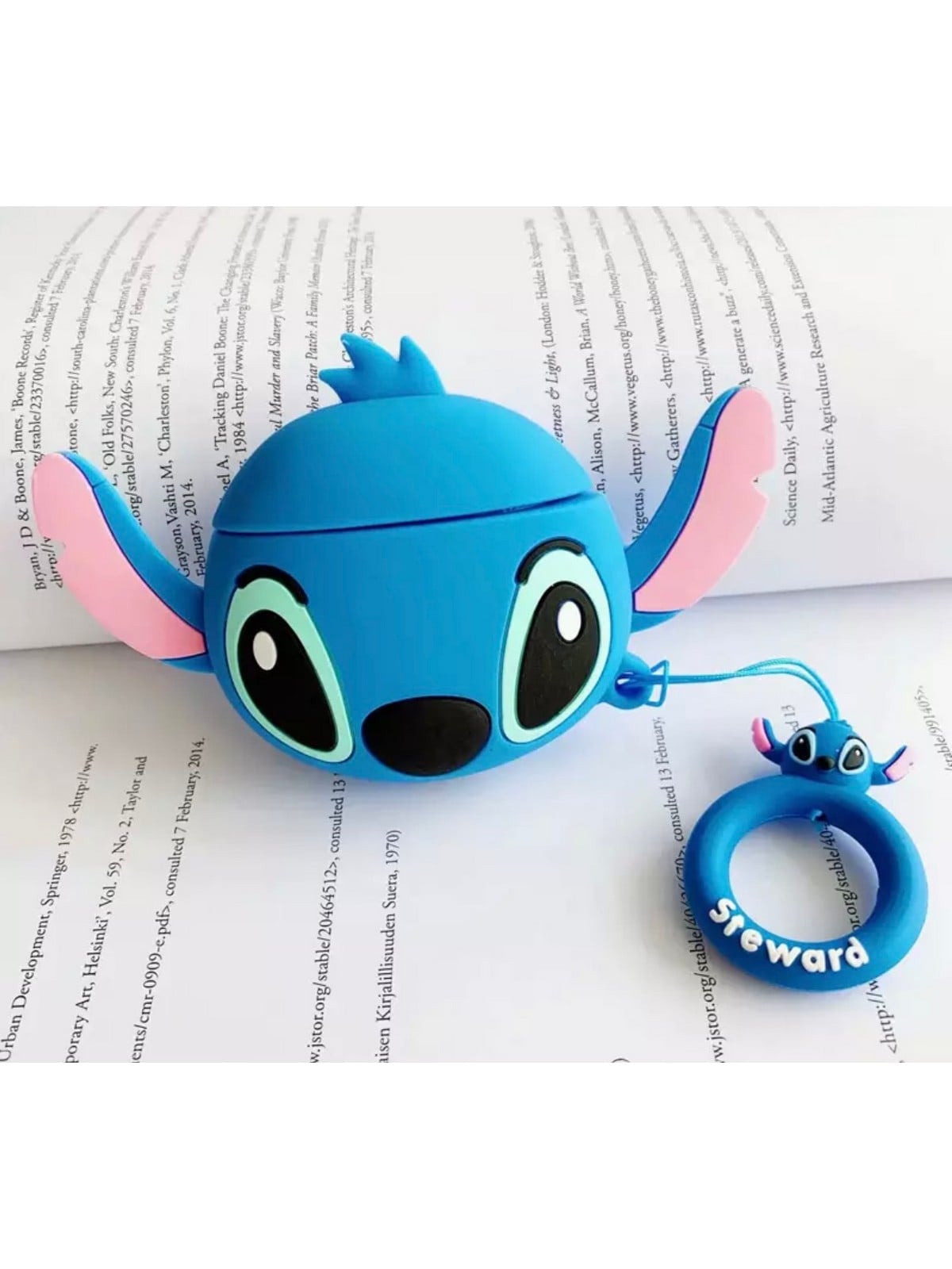 Lilo ve Stitch Temalı AirPods 1. Ve 2. Nesil Kılıf Koruyucu