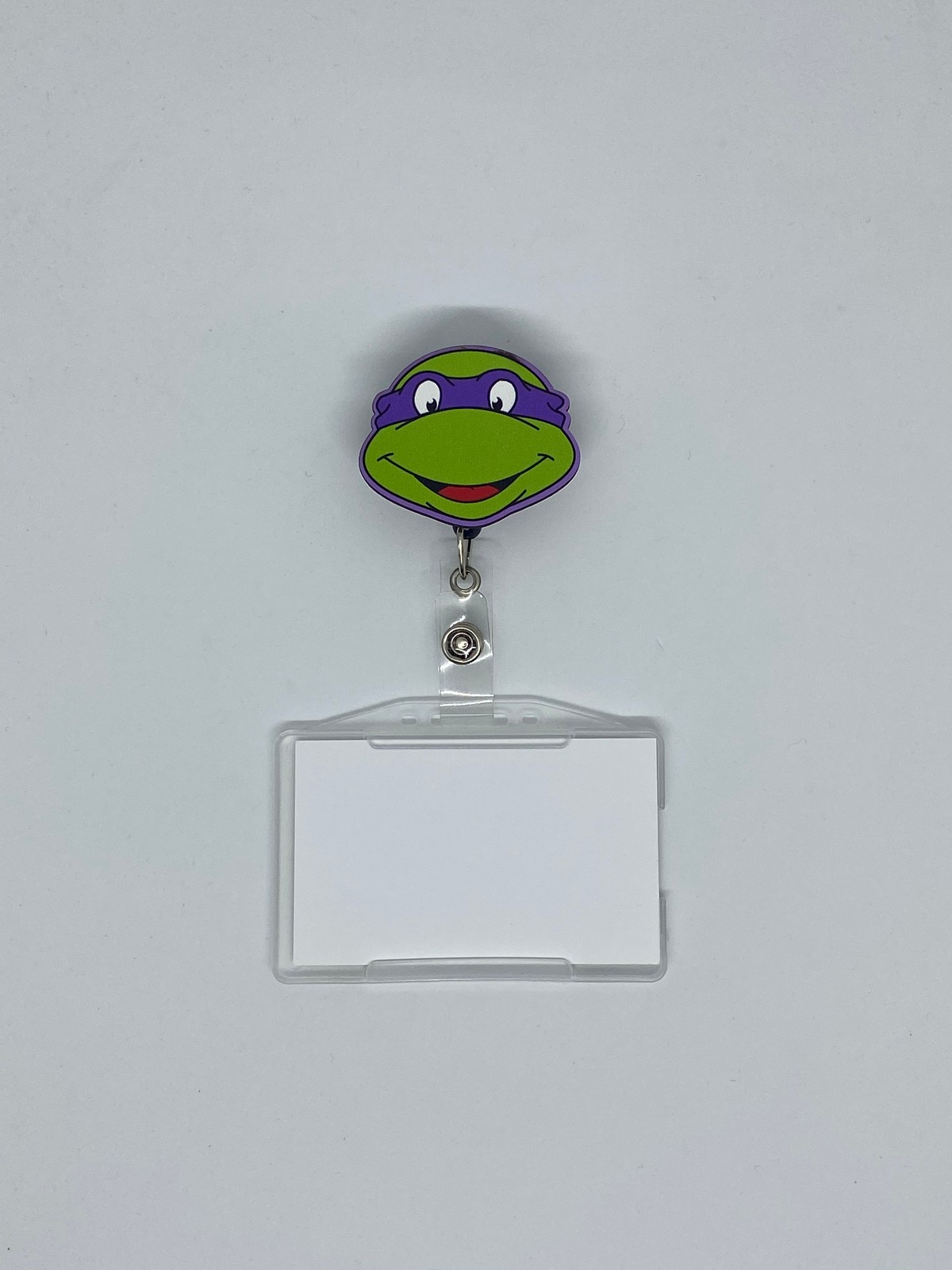 Ninja Kaplumbağalar Donatello Temalı Yoyo Kartlık Yoyo Yaka Kartlığı