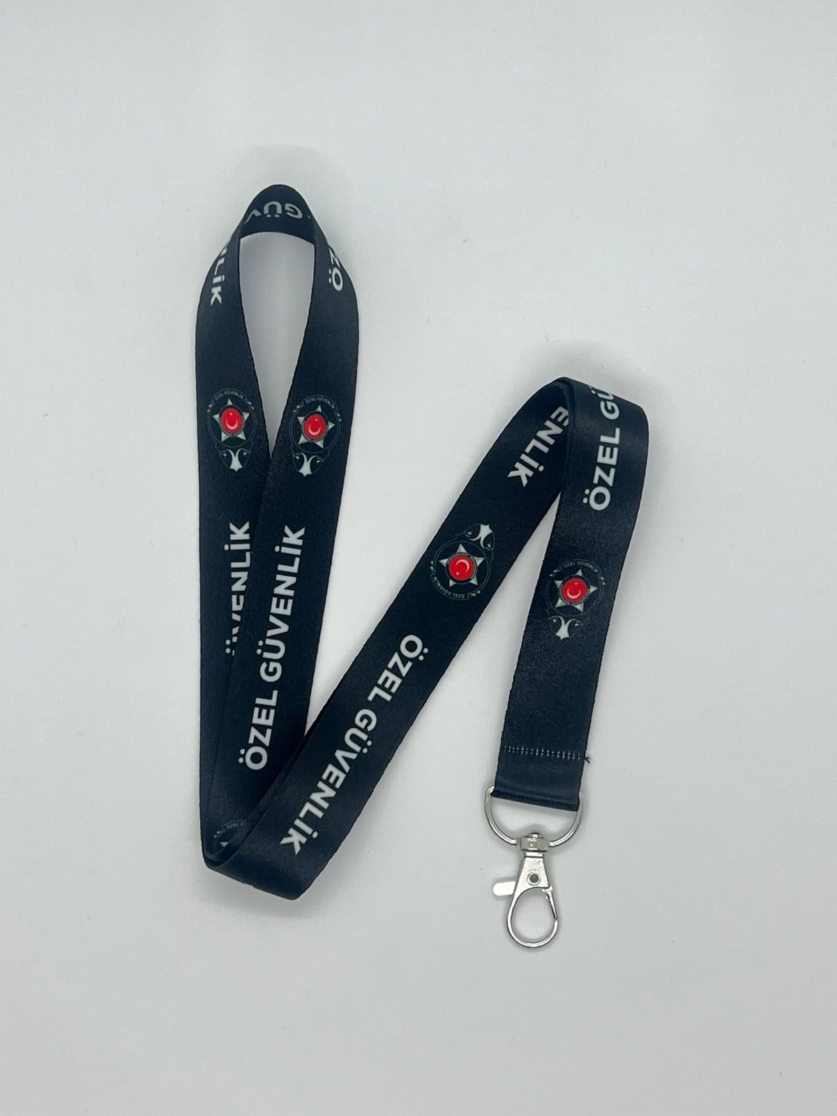 Özel Güvenlik Temalı Boyun İpi Kart Askısı