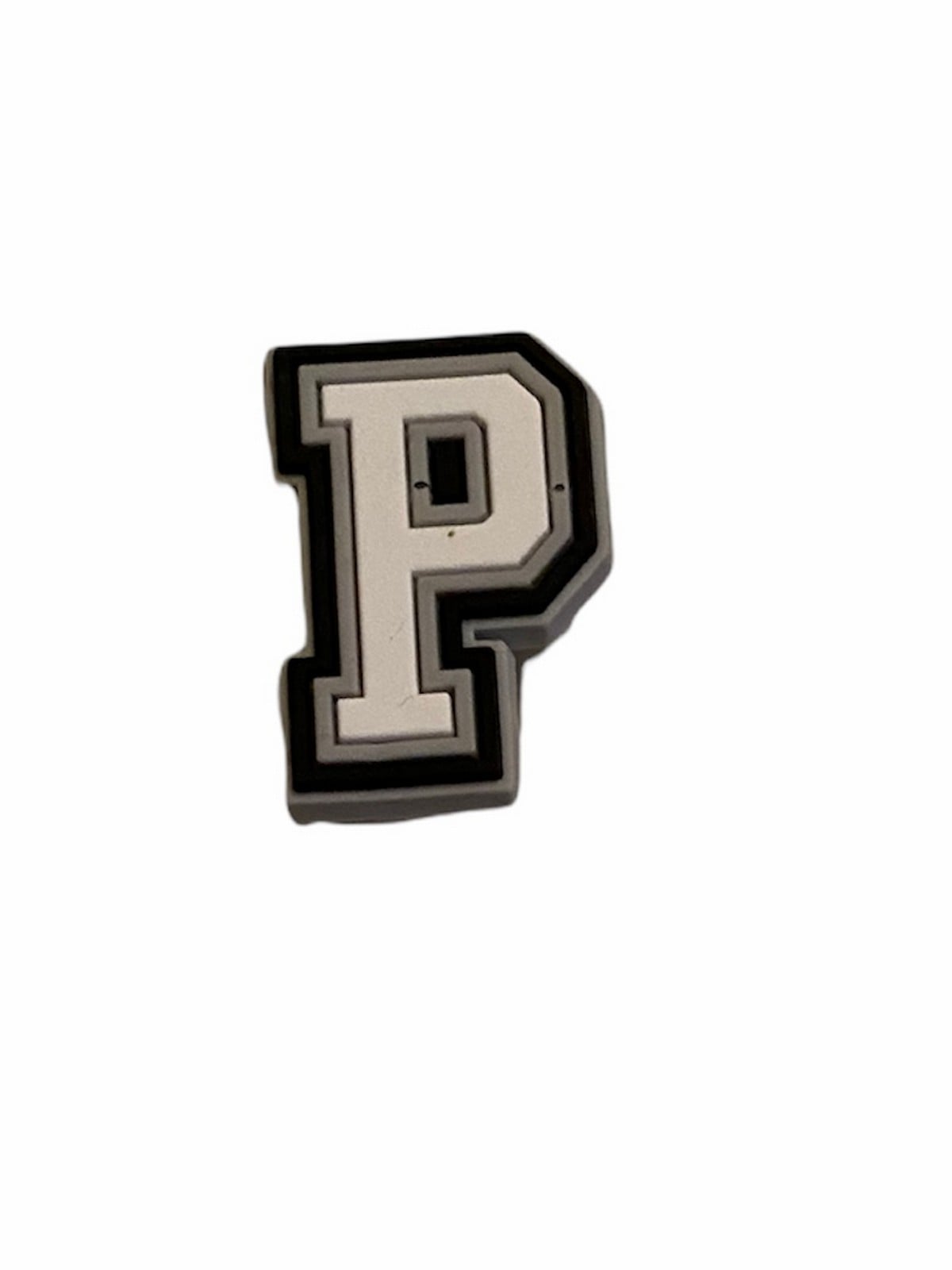 P Harfi Temalı Jibbitz Crocs Terlik Süsü